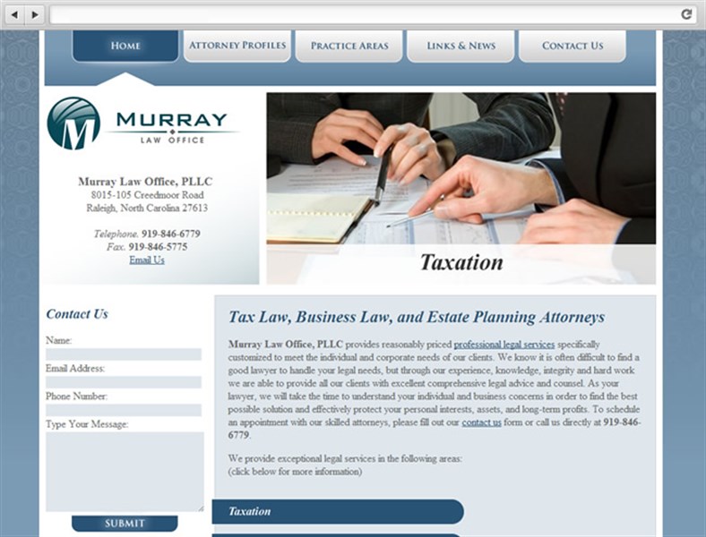 Murray Law Office - Web Design
