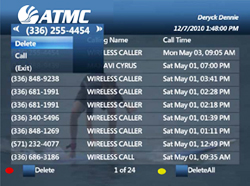 To view Caller ID History