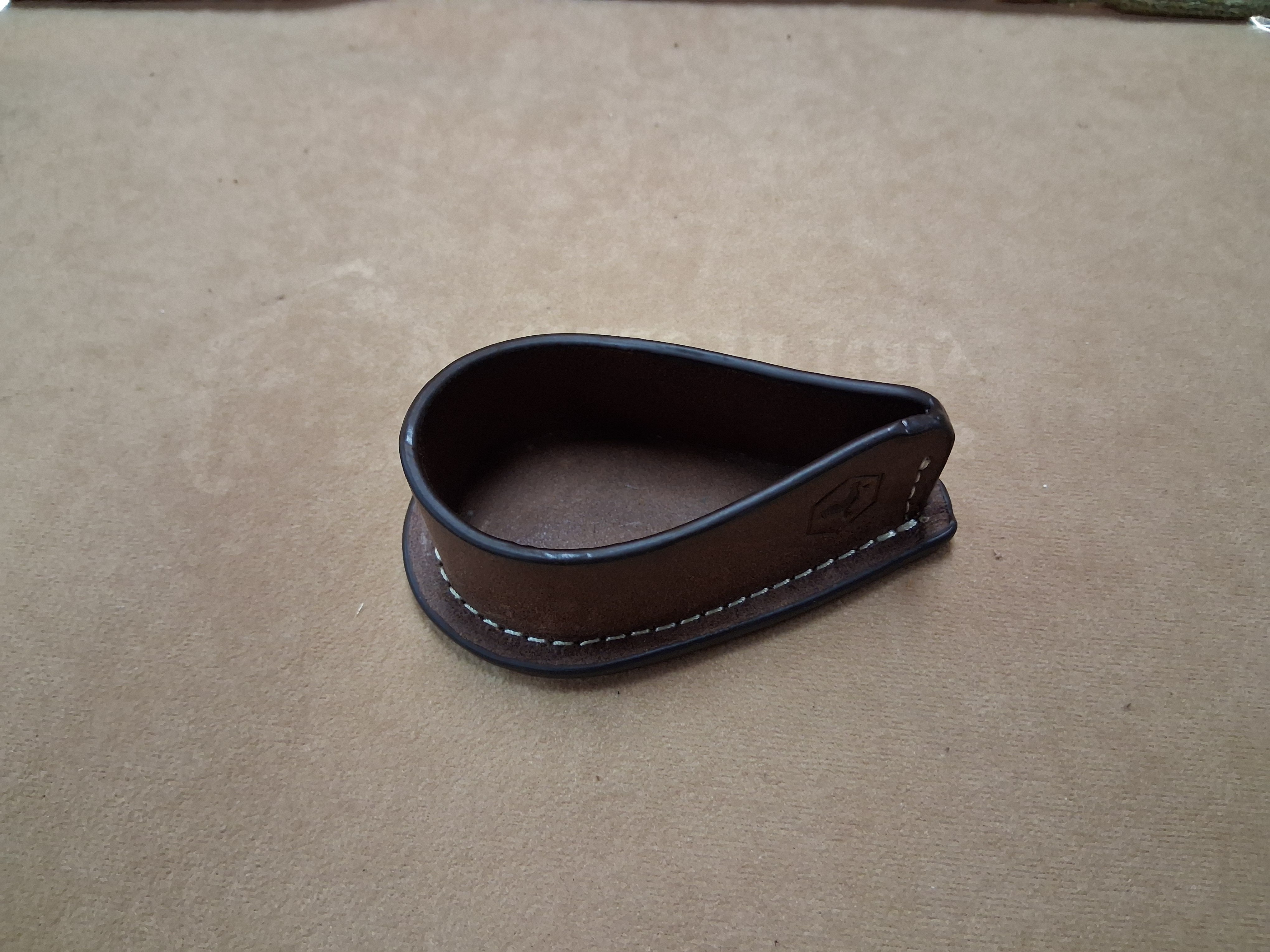 Leather Pipe Rest