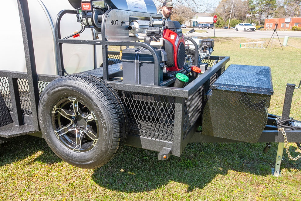 Bulletproof Mud Dog Trailer - Mud Dog Pressure Washing Trailers