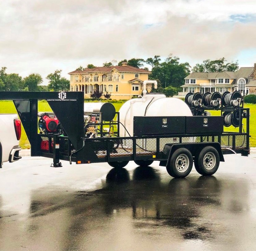 Custom Pressure Washing Trailer - Mud Dog Pressure Washing Trailers