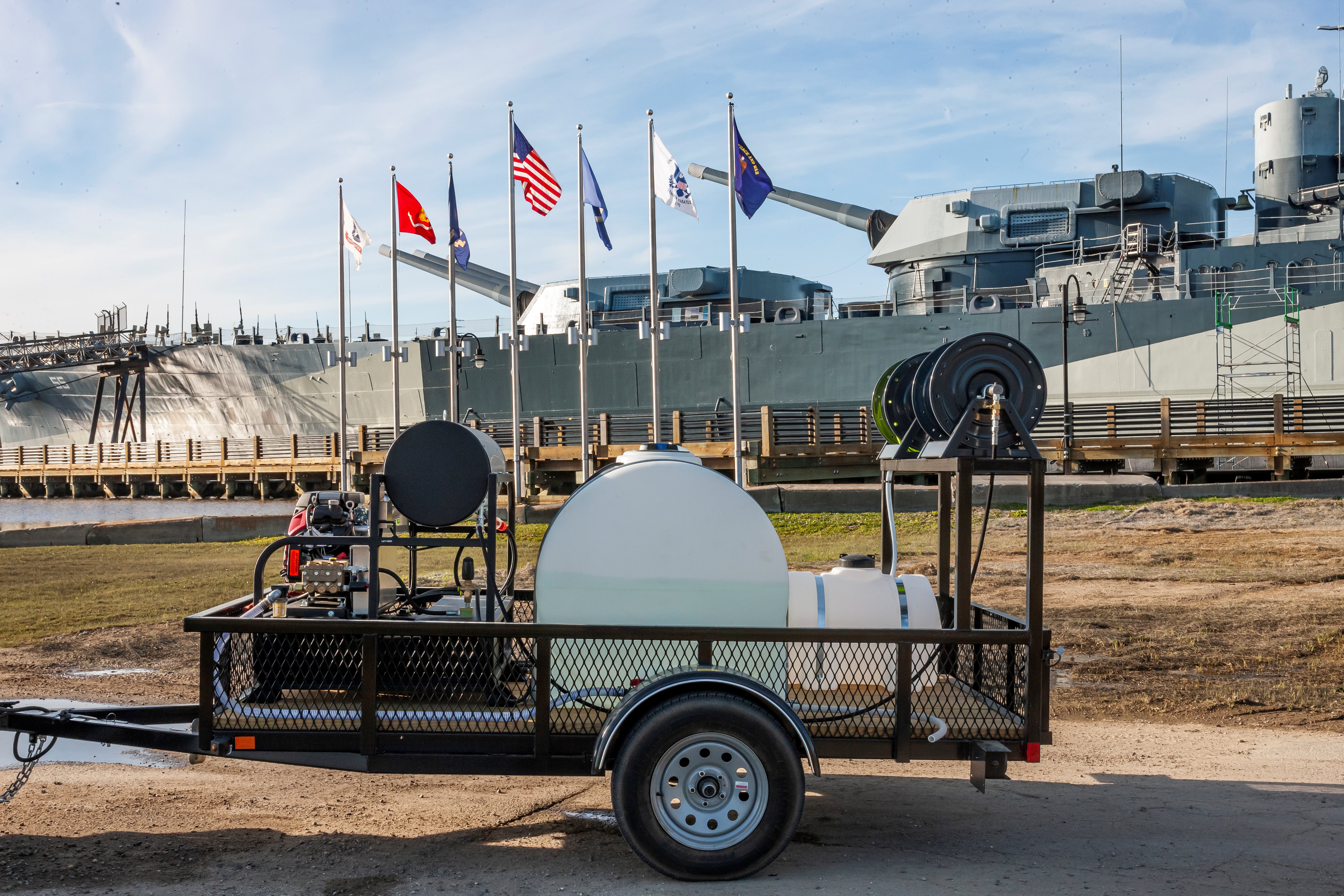 The Mud Puppy - Mud Dog Preasure Washing Trailer