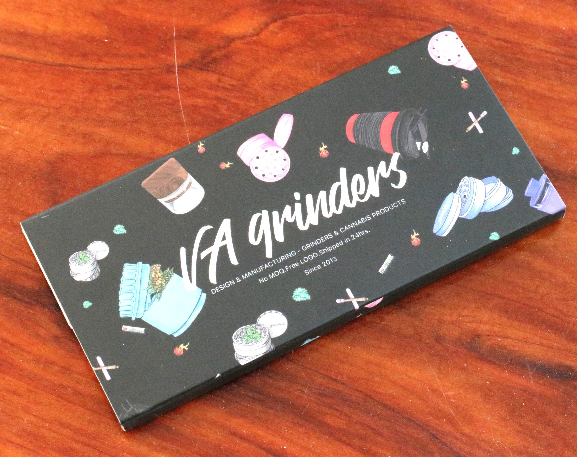 King Size Hemp Rolling Papers by VAGRINDERS-32 count pack-High Quality-Custom Filter included - 40