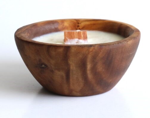 Soy Scented Olive Wood Candle - 30