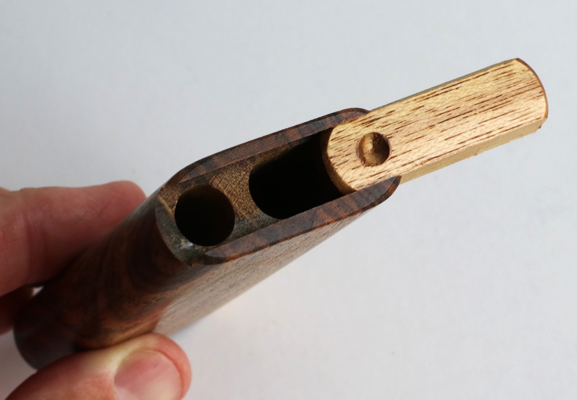 One of a Kind Bocote Dugout & One Hitter Pipe