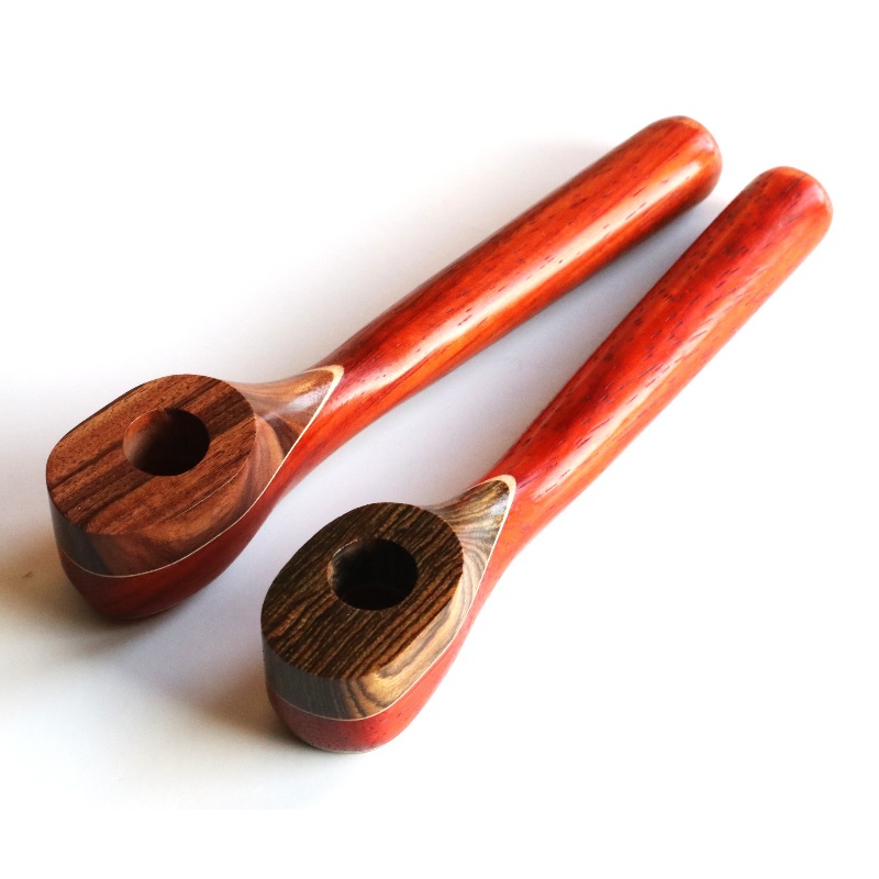6" Exotic Wood Pipe-Woodworks-Handcrafted American Pipe