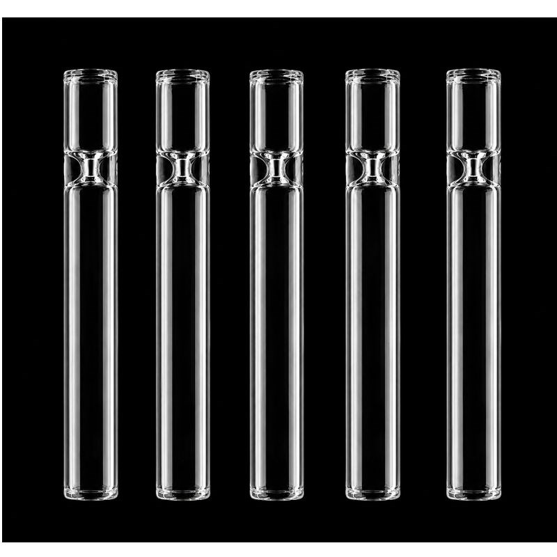 3" Glass One Hitter Pipe-Small Glass Chillum-10mm Diameter
