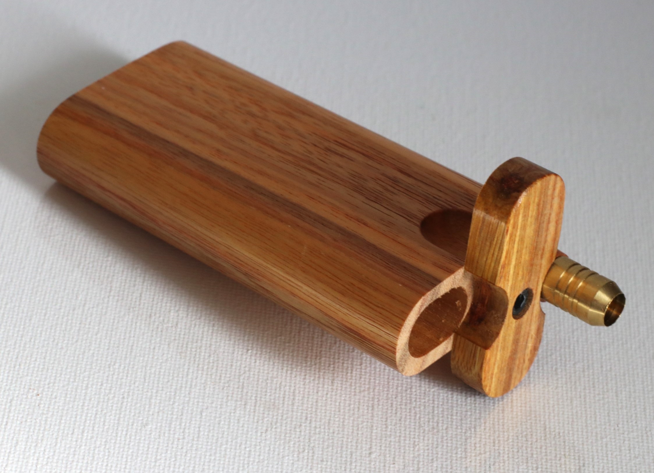 3" & 4" Mahogany Dugouts- Swivel Lid- One Hitter Pipe included - Handcrafted Wood Dugout