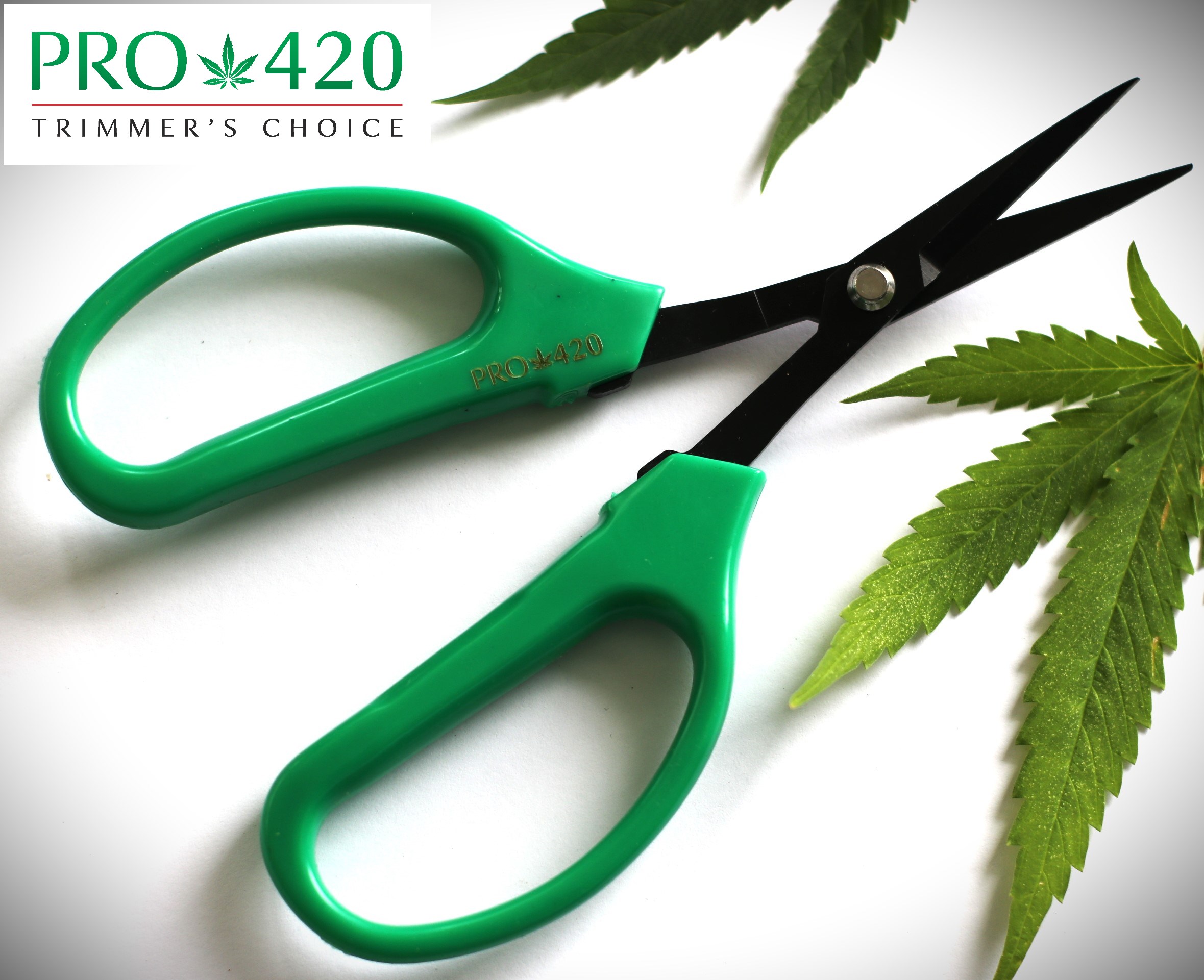 Professional Trim Kit-Fine Trim Scissors-Spring Loaded Scissors-Sticky Scissor Cleaning Solution-Bundle - Spring Loaded Scissors
