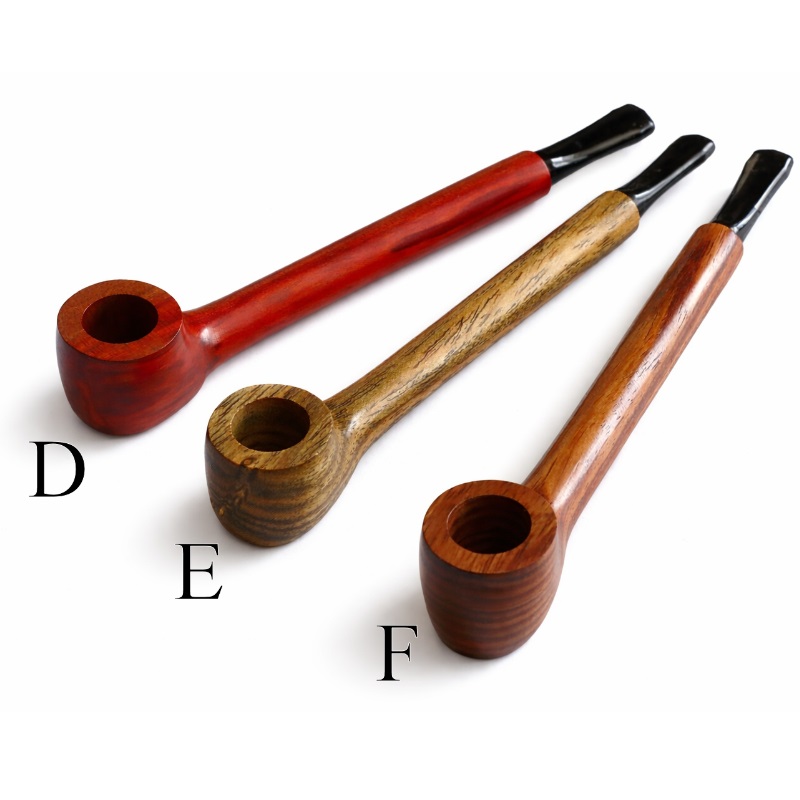 5.5" Exotic Wood Pipe-L37 MOROCCAN- American Handcrafted Quality Smoking Pipe