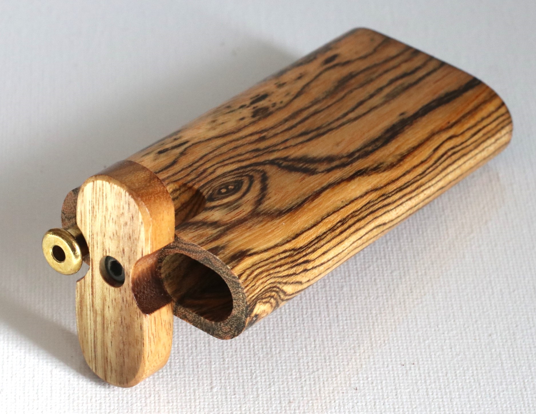 Bocote Wood Dugouts & One Hitters- Incredible Chocolate Grain - Handcrafted Wood Dugout