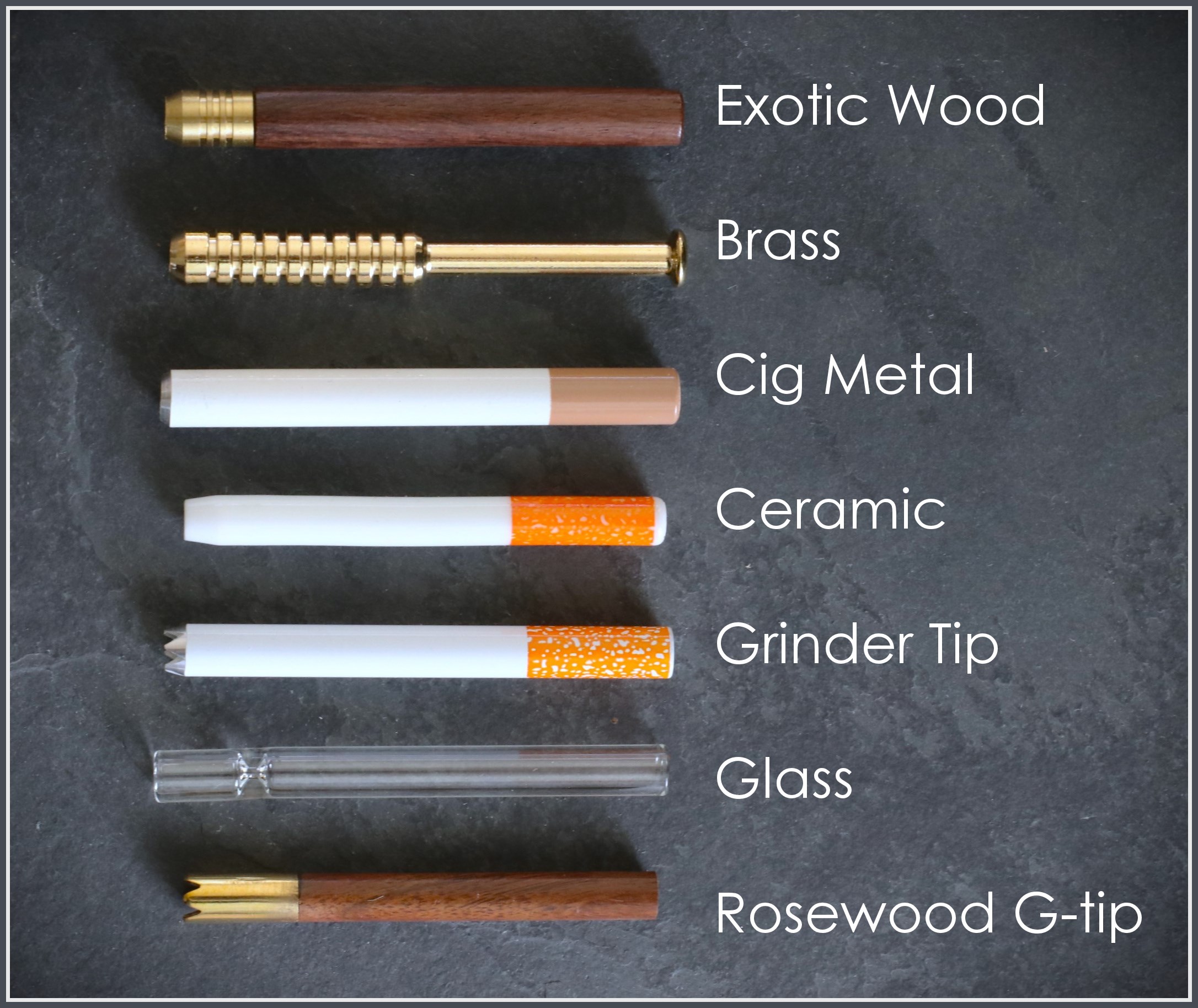 Cocobolo Wood Dugouts and One Hitters- Slider Lid-Handcrafted Functional Art