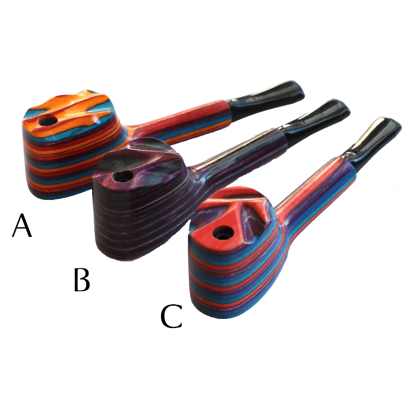 4" Rainbow Swivel Lid Pipe- R9 SWIVEL-Colorful Pipes for Sunny Days