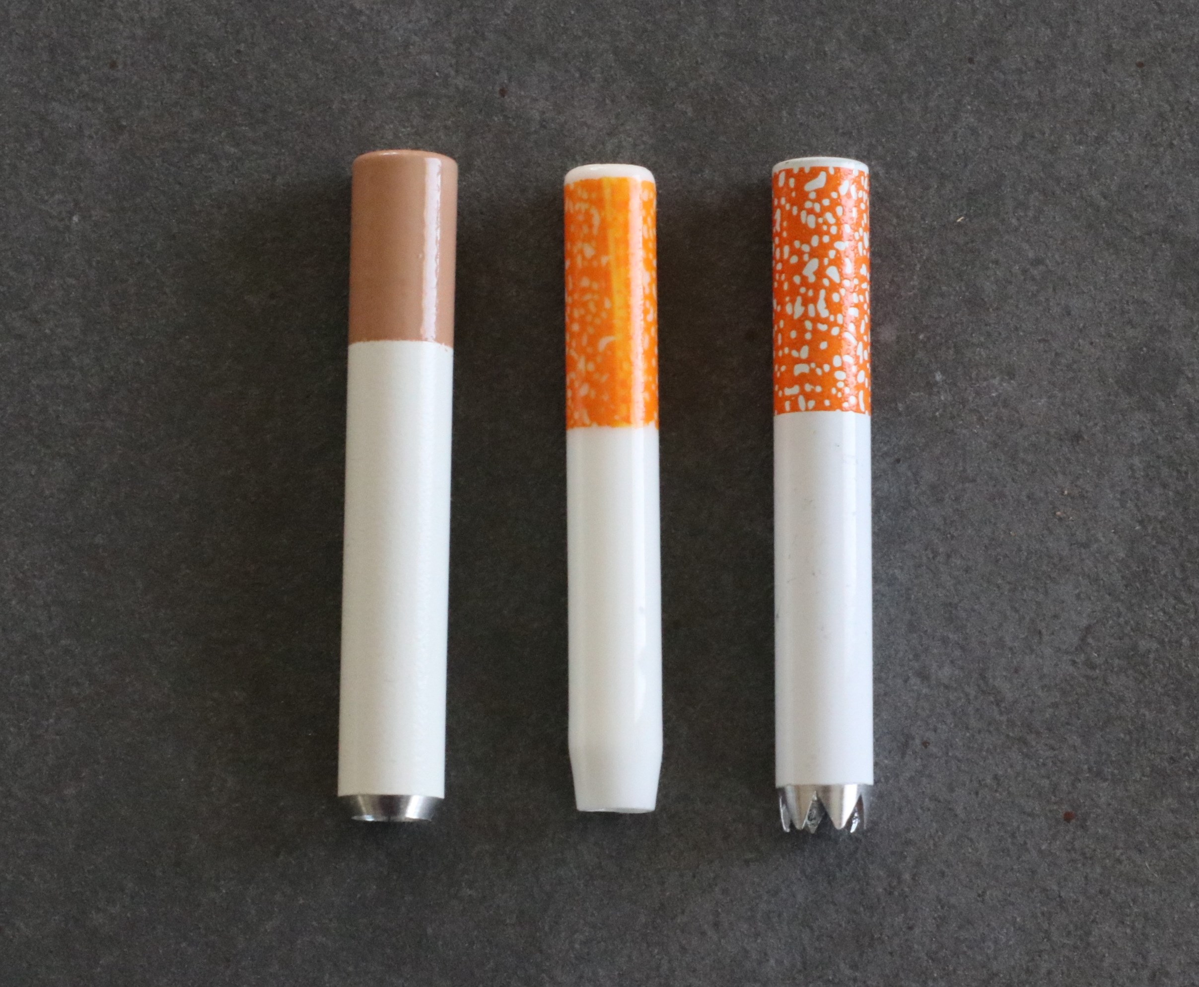 2" & 3" One Hitter Gift Pack- Ceramic, Grinder Tip and Metal One Hitters