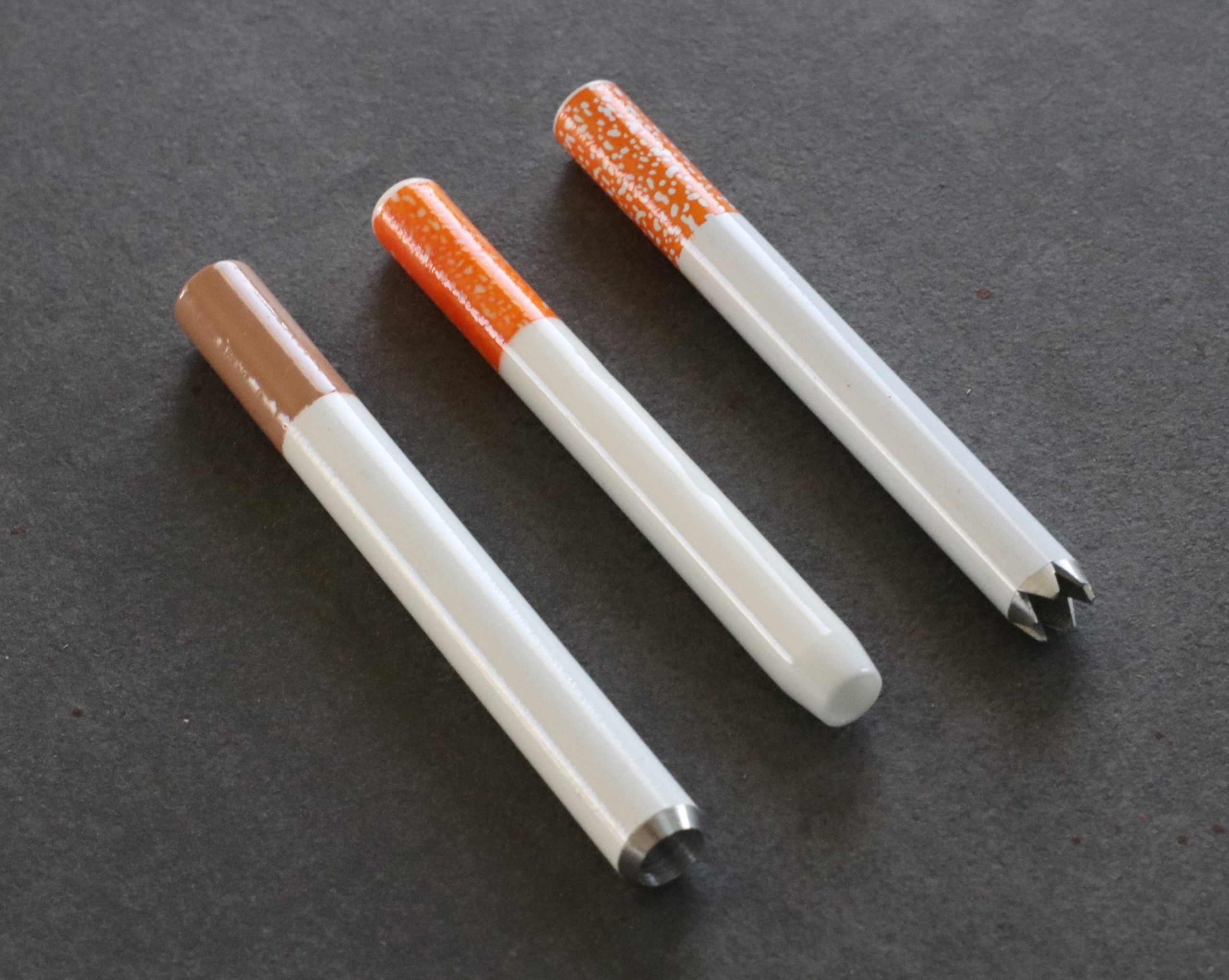 2" & 3" One Hitter Gift Pack- Ceramic, Grinder Tip and Metal One Hitters