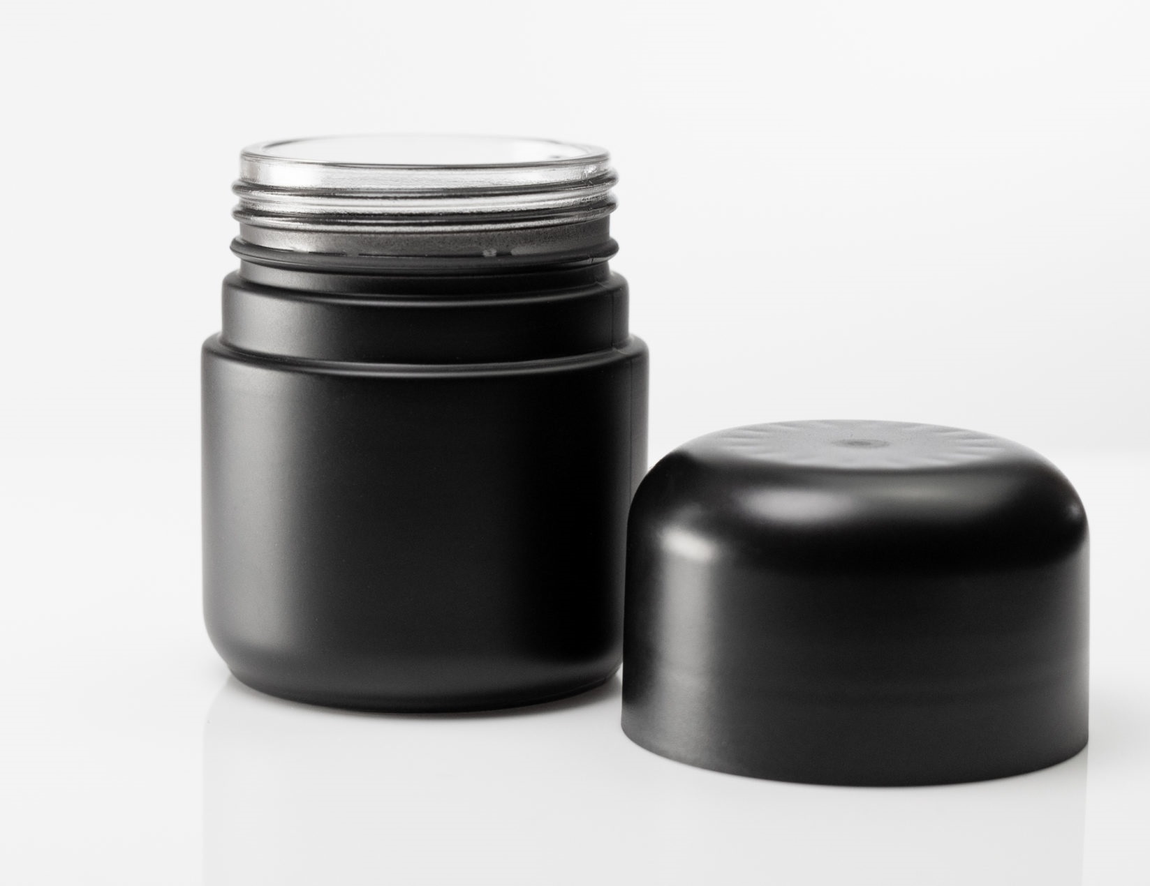 Black Glass Stash Jar- UV Protected-Smell Proof-3-5 gram Capacity- No smell Guaranteed-PRO 420