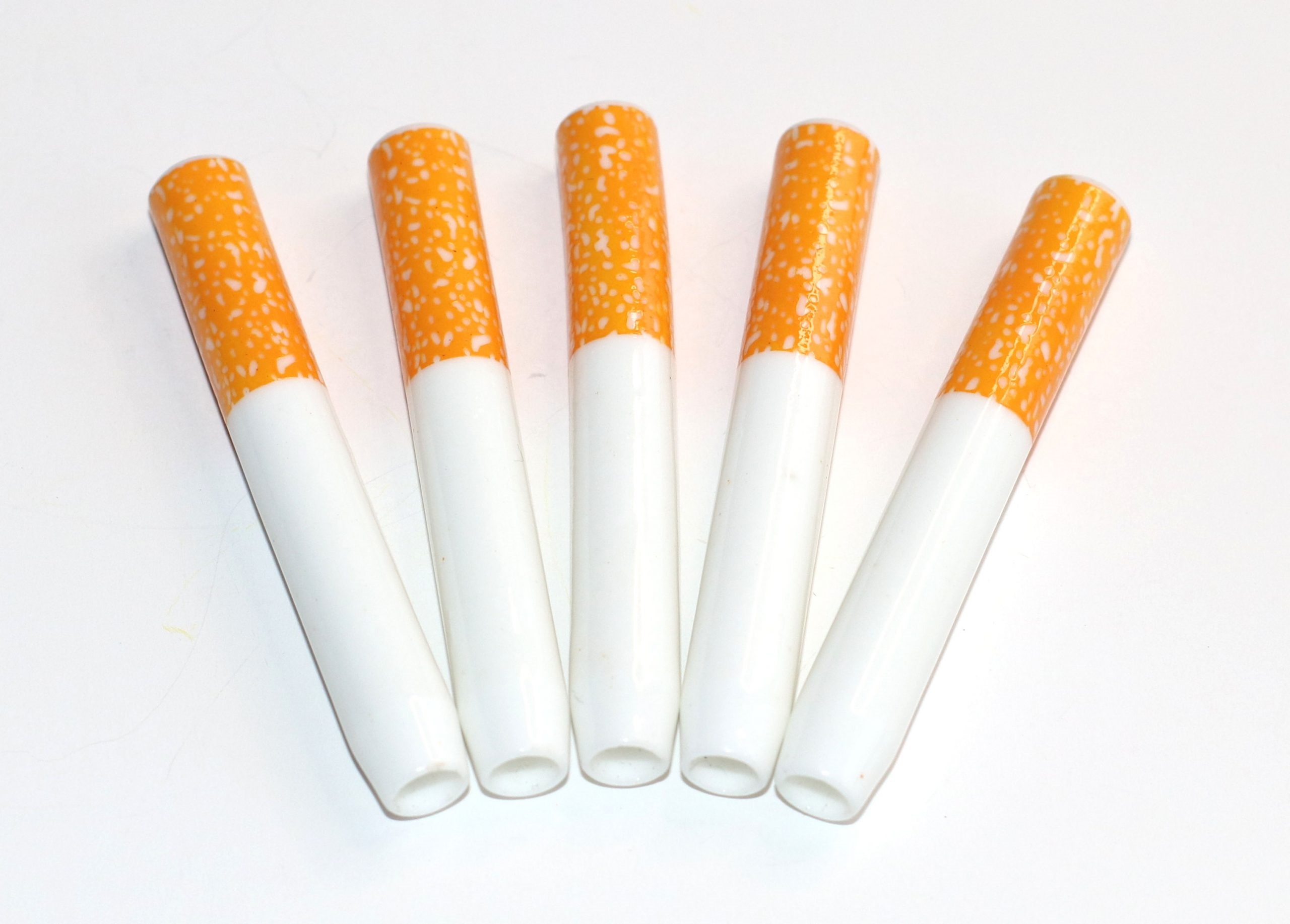2" Ceramic One Hitter Pipes- Quality Ceramic Smooth hitting Pipes for 3" Dugouts