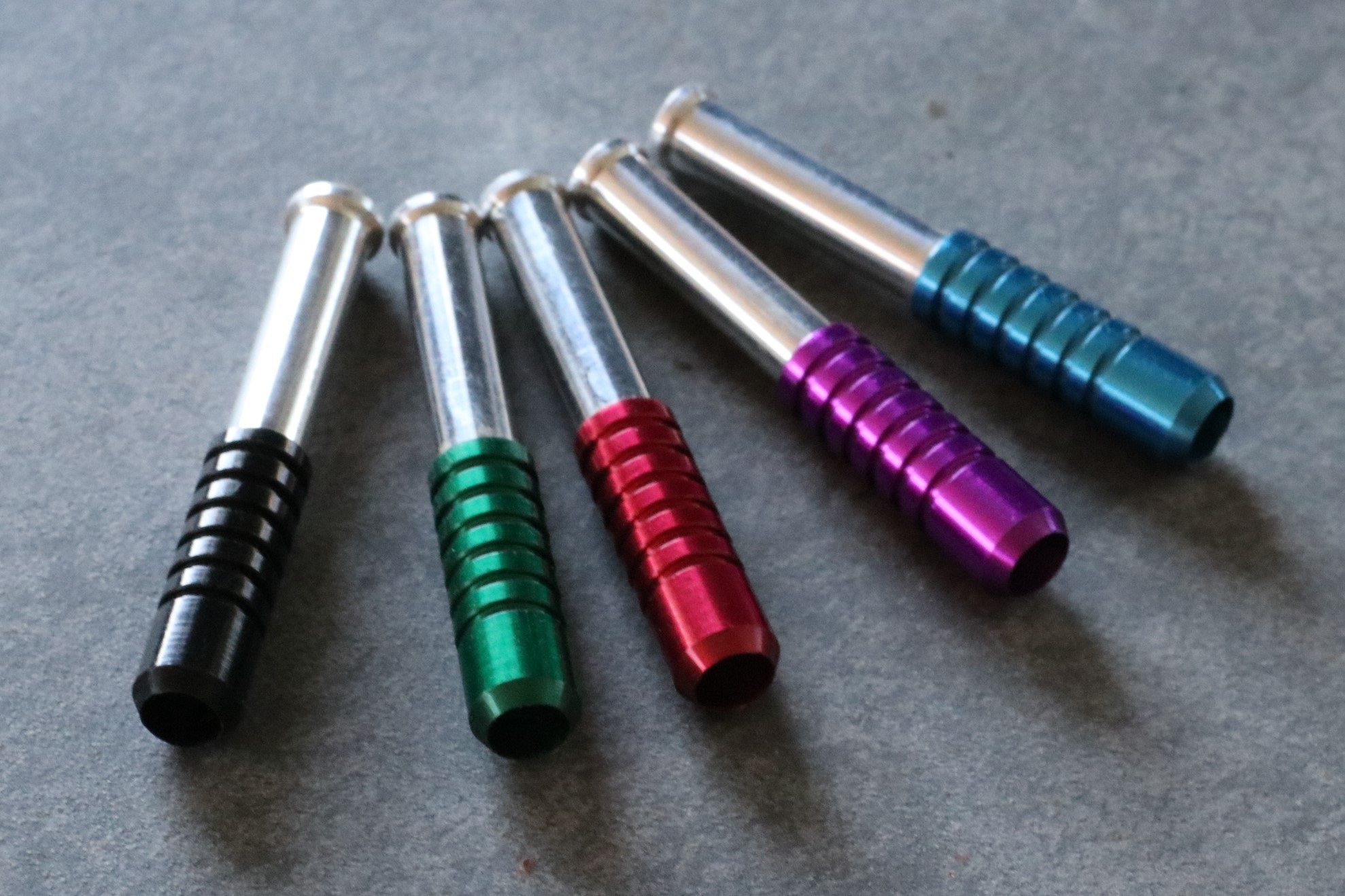 2" Ribbed Metal One Hitters-Self Eject-Designed for 3" Dugouts