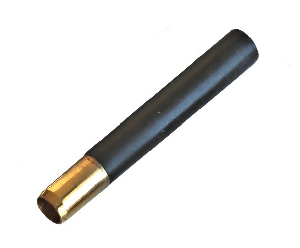 2" Brass One Hitter Pipes - 2' Ebony One Hitter Pipe