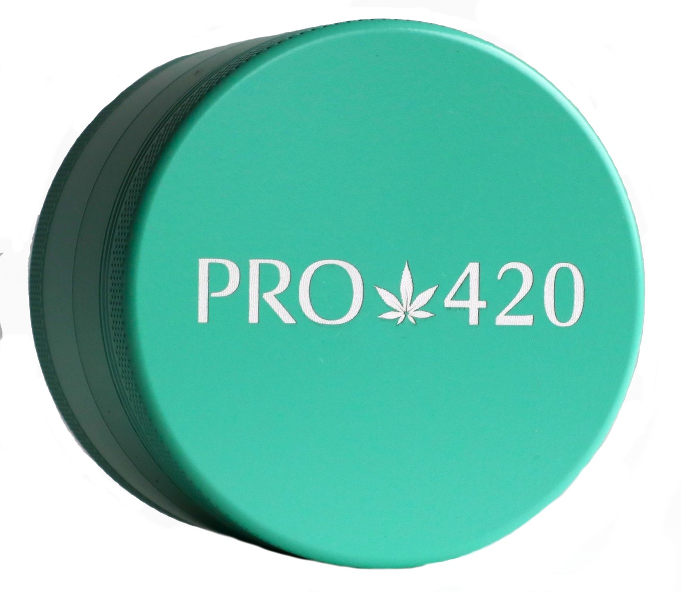 PRO 420 Ceramic Herb Grinder- 63mm Diameter-4 Piece Professional Herb & Marijuana Grinder - PRO 420 Herb Grinder
