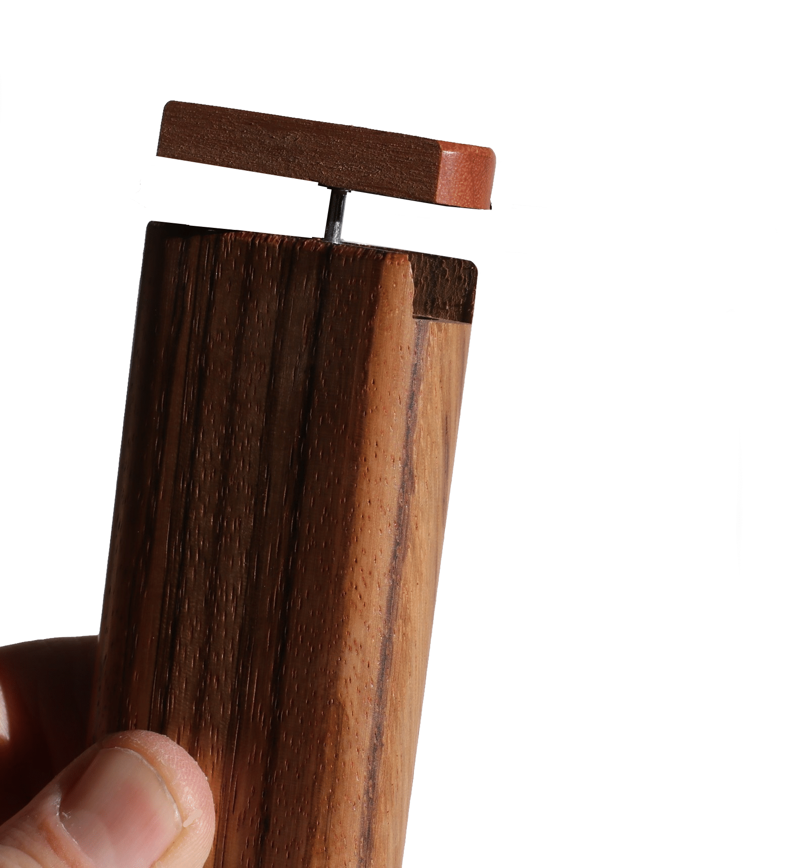 4" Zebra Wood Dugouts & One Hitter Pipe-Snap Top Lids-American Crafted Stash Box - 4' Zebra Wood Dugouts & One Hitter Pipe-Snap Top Lids-American Crafted Stash Box