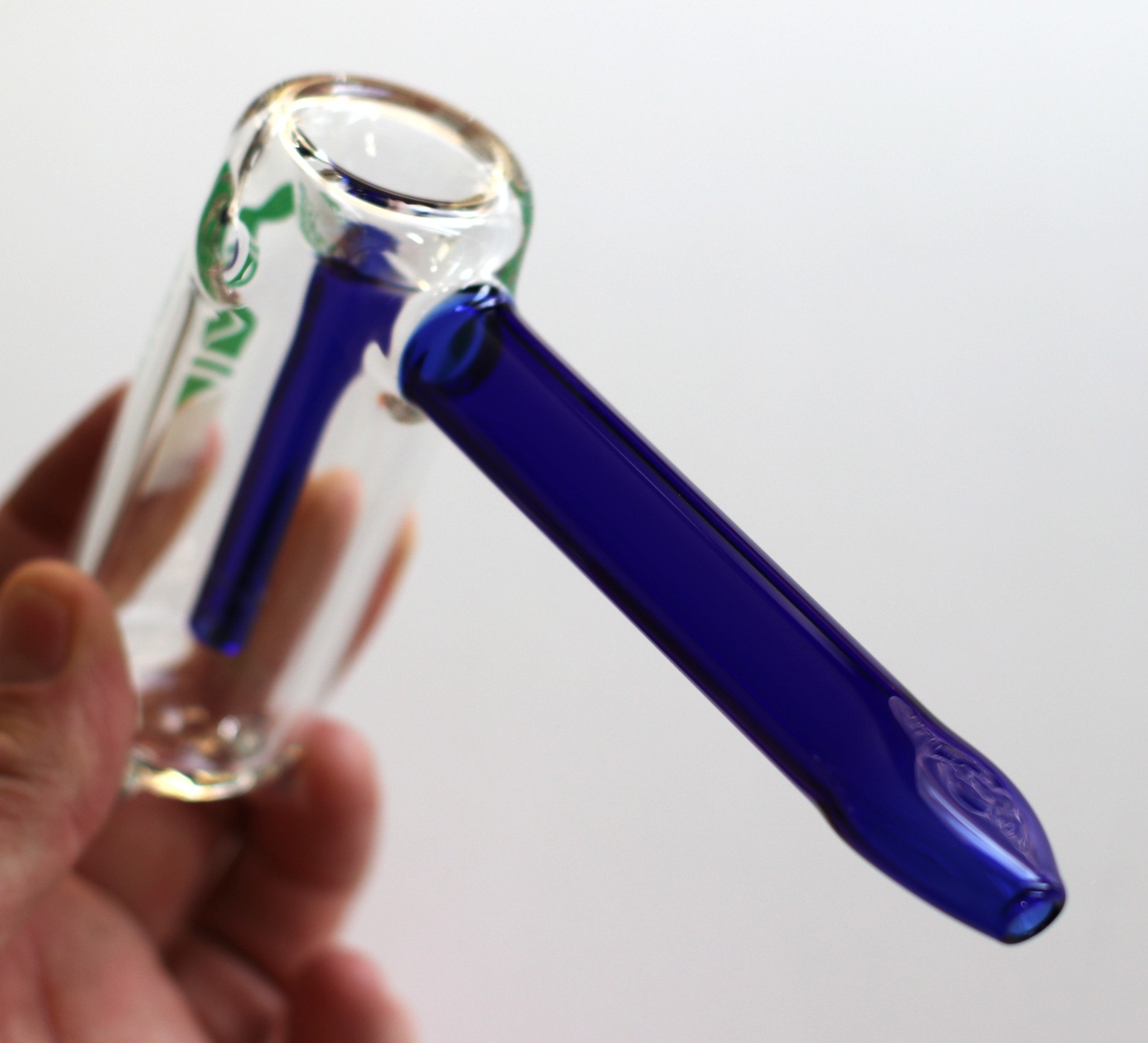 6" GRAV Glass Bubbler-Quality Glass Water Pipe-Multiple Colors Available - GRAV Glass Bubbler
