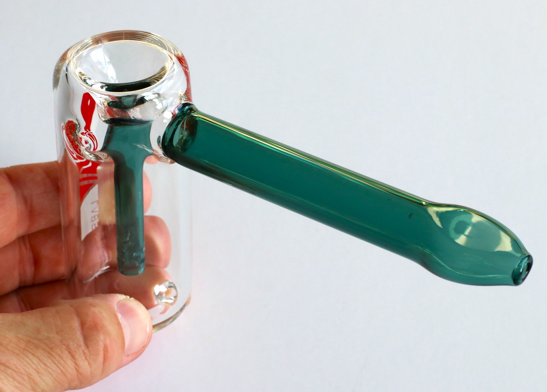 6" GRAV Glass Bubbler-Quality Glass Water Pipe-Multiple Colors Available - GRAV Glass Bubbler