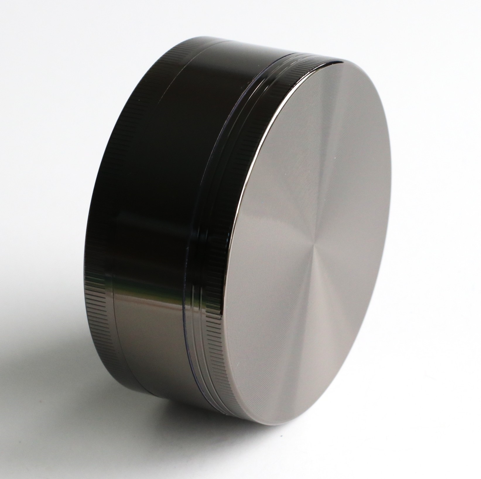 3" Professional Grade Herb Grinder- 3pc magnetic lid with screen- Top Quality-Gun Metal Gray - Herb Grinder