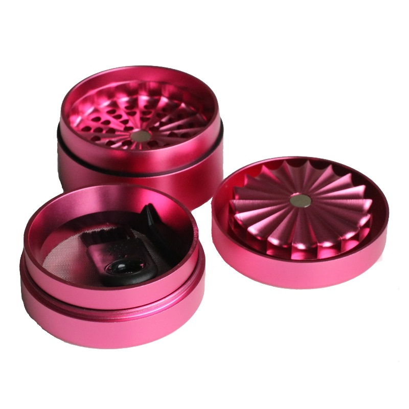 60mm PRO 420 Apollo Grinder-State of the Art Herb Crusher-Pink - Apollo Grinder by PRO 420
