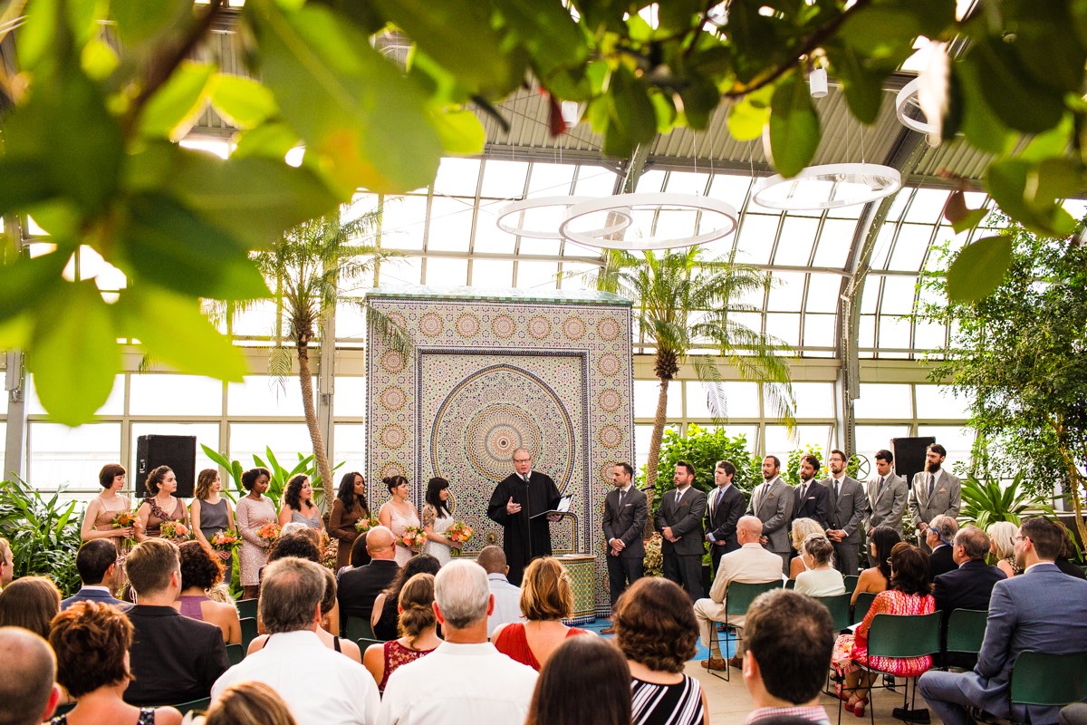 Garfield Park Conservatory  Chicago  IL Wedding  Venue 