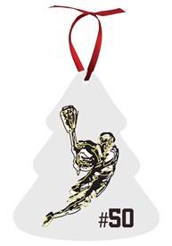 OR-4334 Customizable Lacrosse Tree Ornament