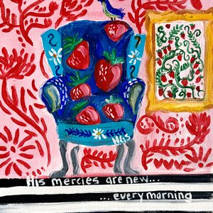 Strawberry Chair Lam. 3:22