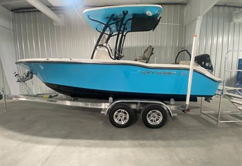 2024 Key West 219 FS Marathon Blue/ Black Boat