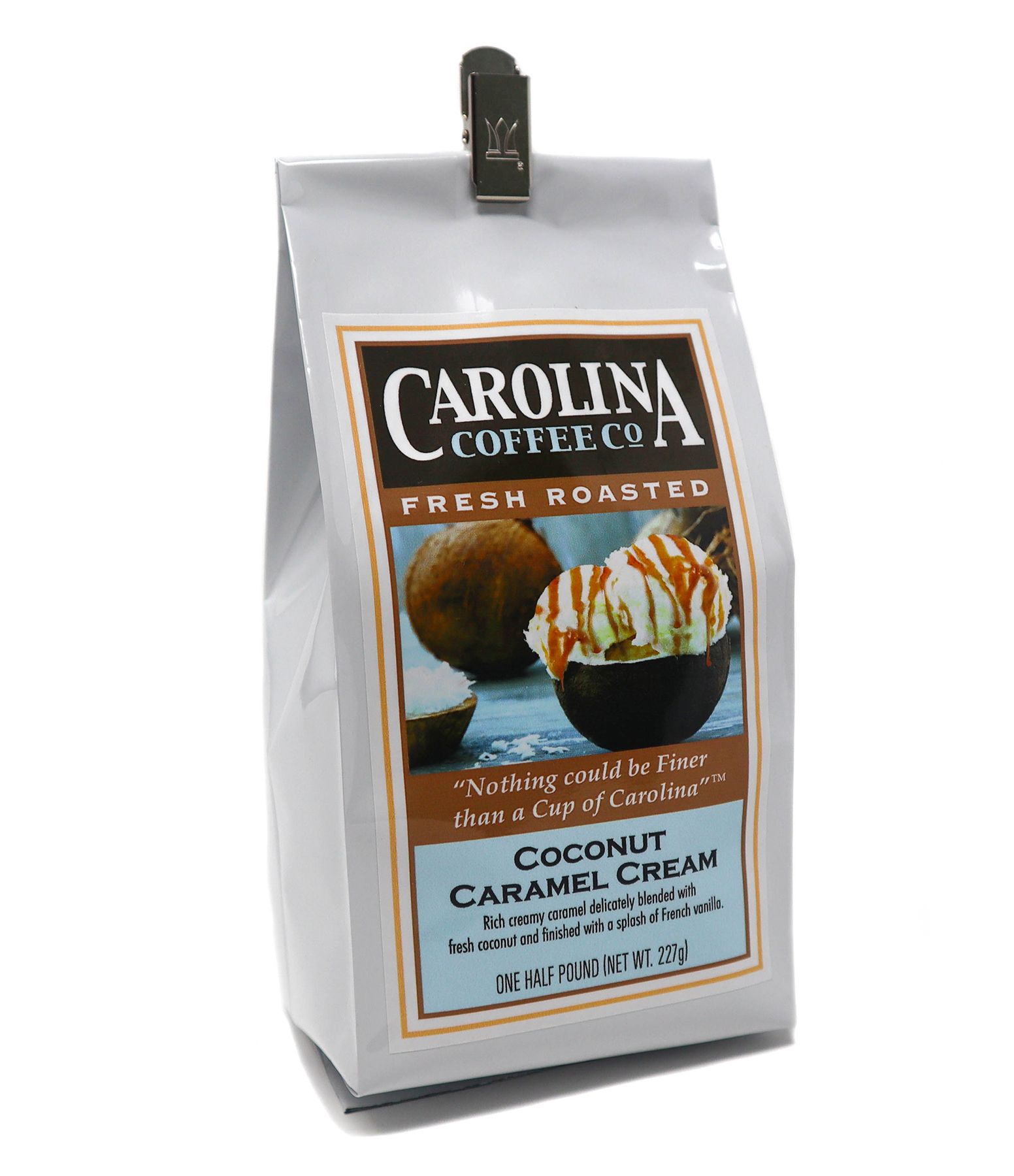 Carolina Coffee Coconut Caramel Cream Swiss Water Decaf
