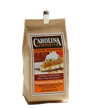 Carolina Coffee Pumpkin Dream Pie