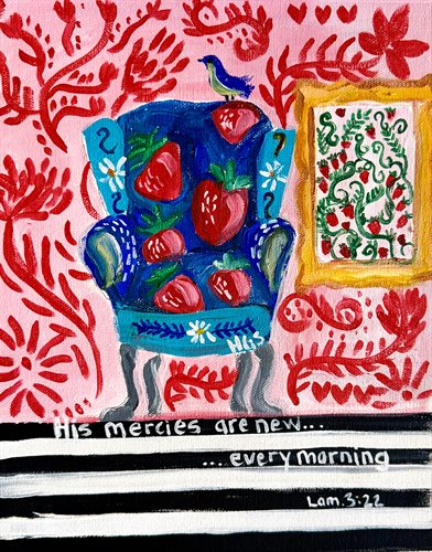 Strawberry Chair Lam. 3:22