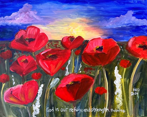Poppies (2) Ps 46 
