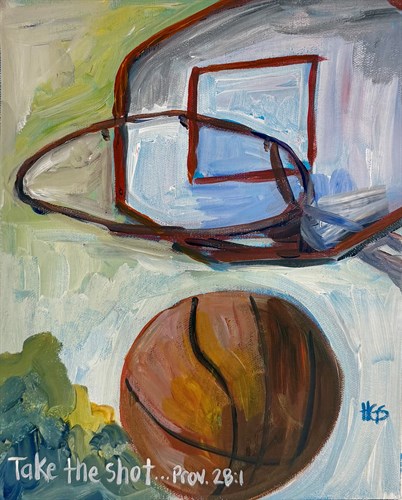 Basketball-take the shot
