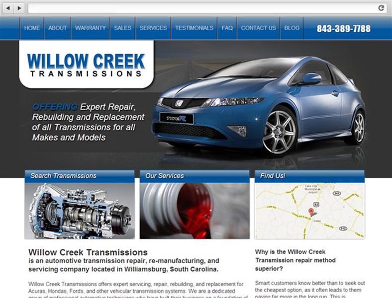 Willow Creek Transmissions